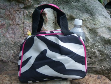 Zebra Lunch Bag